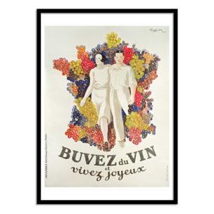 Affiche - Buvez du vin, vivez joyeux 1933 - Leonetto Cappiello