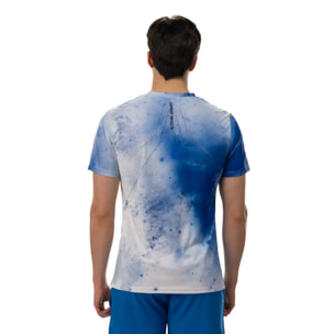 Camiseta de pádel hombre Aker Print Drop Shot