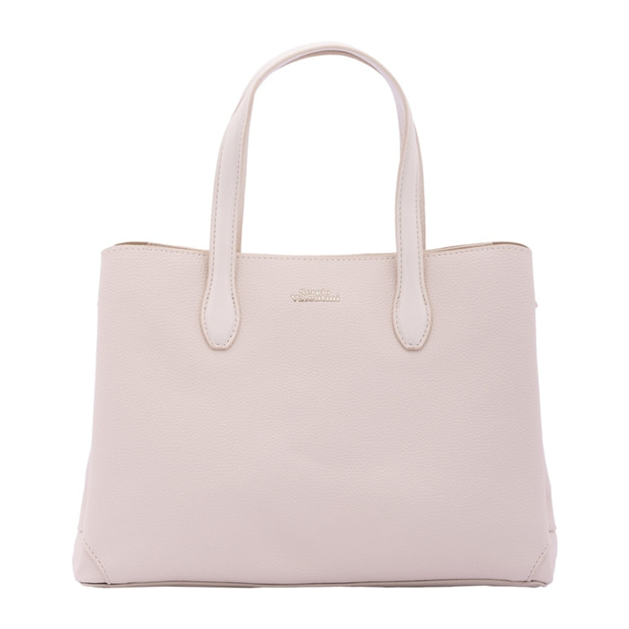 Borsa a mano da donna - Modello False - Ecopelle - 24.0 x 32.0 x 13.0 cm