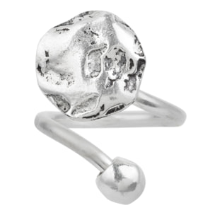 Anillo ajustable plata925 chapado "Moon"