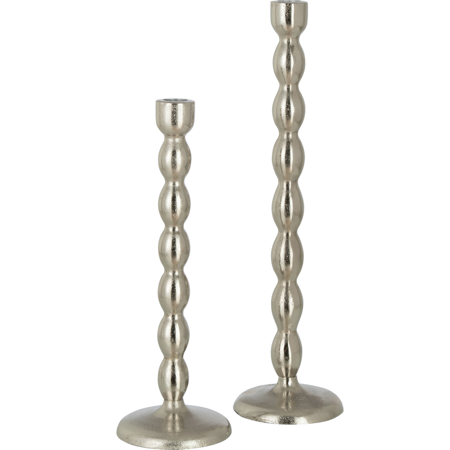 J-Line chandelier Sphère Mat - aluminium - argent - large