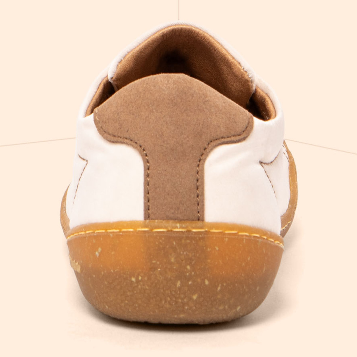 Zapatos N5767A WASHED NYLON CREAM/PAWIKAN color Cream