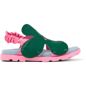 Sandalias - CAMPER Brutus - Verde - Cuero liso