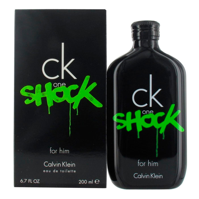 CALVIN KLEIN - One Shock Eau De Toilette - Uomo - 200 ML