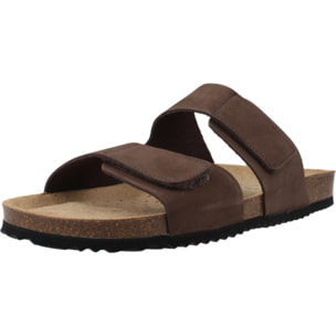 Sandalias Hombre de la marca GEOX  modelo SANDAL GHITA MARRON