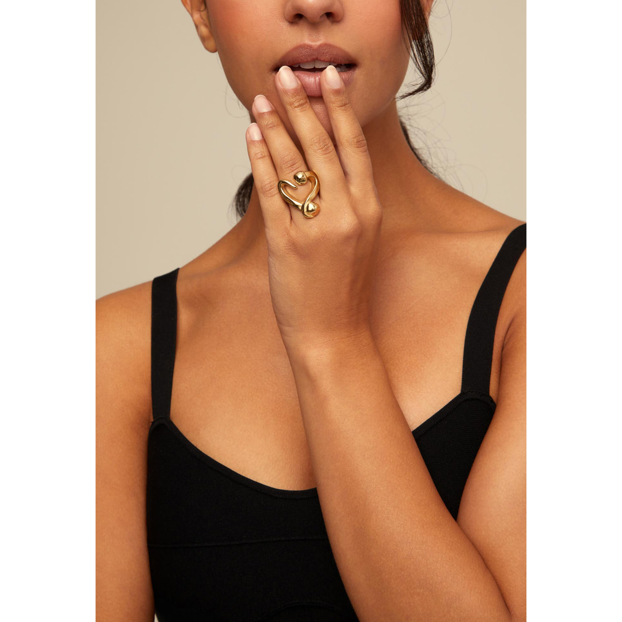 Anillo ONE LOVE DORADO 12