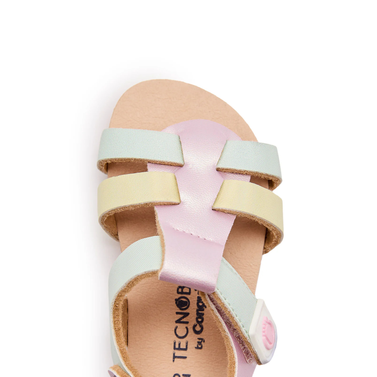 Sandalias Abiertas de Bebé  Respetuosas en Multicolor