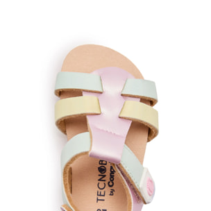 Sandalias Abiertas de Bebé  Respetuosas en Multicolor