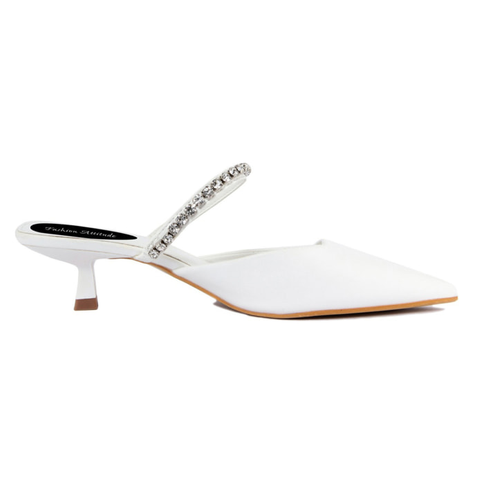 Sandalo Donna colore Bianco