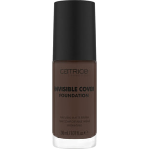 Invisible Cover Foundation - Fond de Teint Couvrant Invisible Fini Mat 30ml