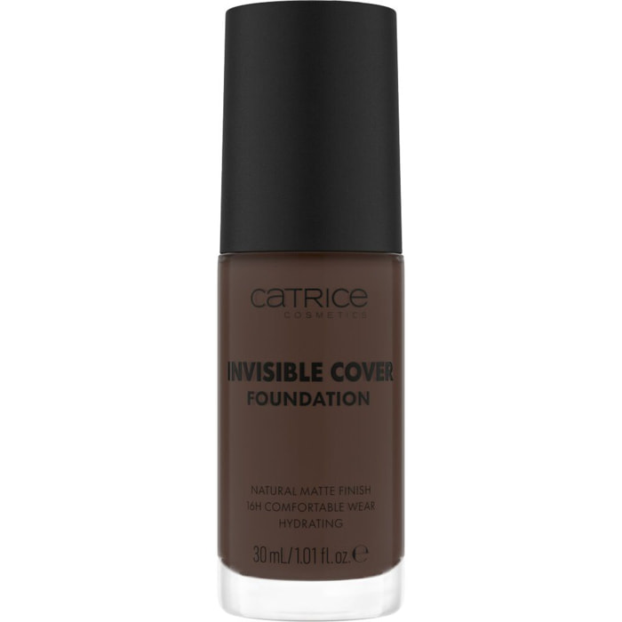 Invisible Cover Foundation - Fond de Teint Couvrant Invisible Fini Mat 30ml