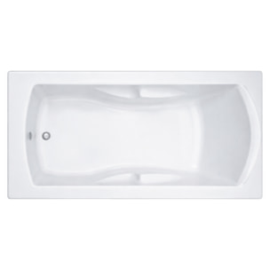 Baignoire droite 180 X 80 PORCHER Ulysse acrylique