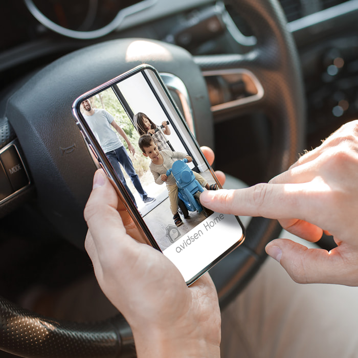 Caméra extérieure IP Wifi compatible appli Avidsen Home HomeCam WR - Avidsen - 127052