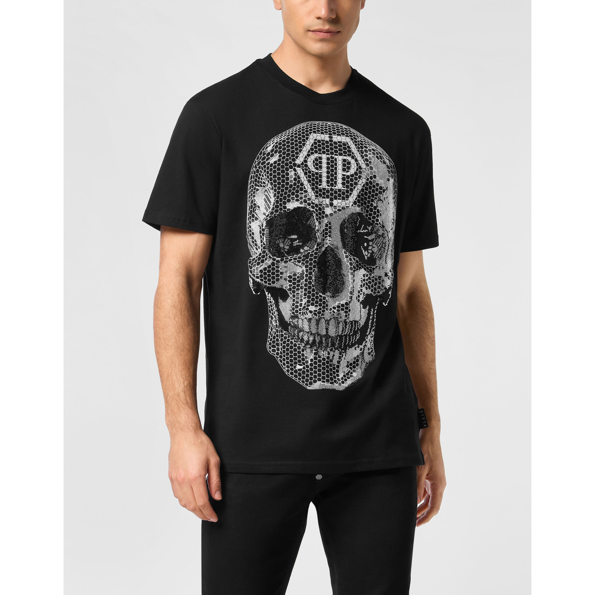 PHILIPP PLEIN Camiseta Cuello Redondo Ss SKULL