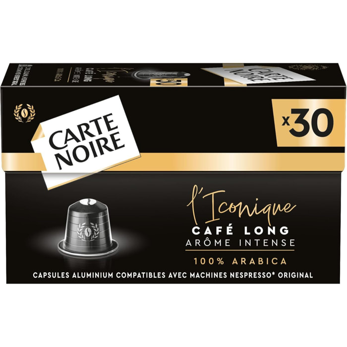 L'iconique x30 - Capsules compatibles Nespresso en aluminium