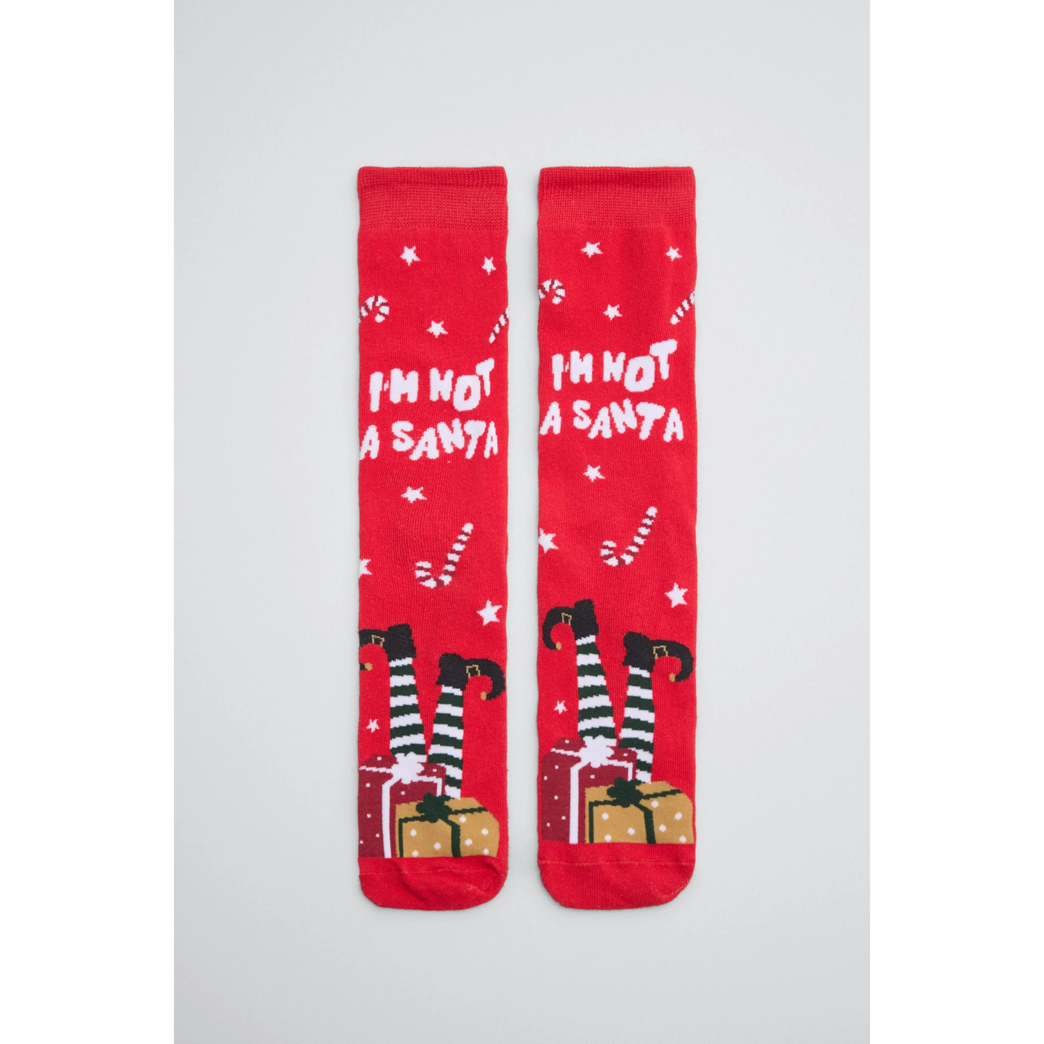 Confezione di boxer e calzini con dettagli natalizi