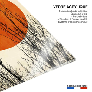 Tableau astronomie lueur hivernale  Tableau plexiglas