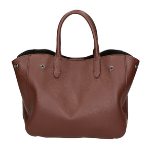 Borsa a mano da Donna Vincenza in Vera Pelle Made in Italy 20x30x15 cm