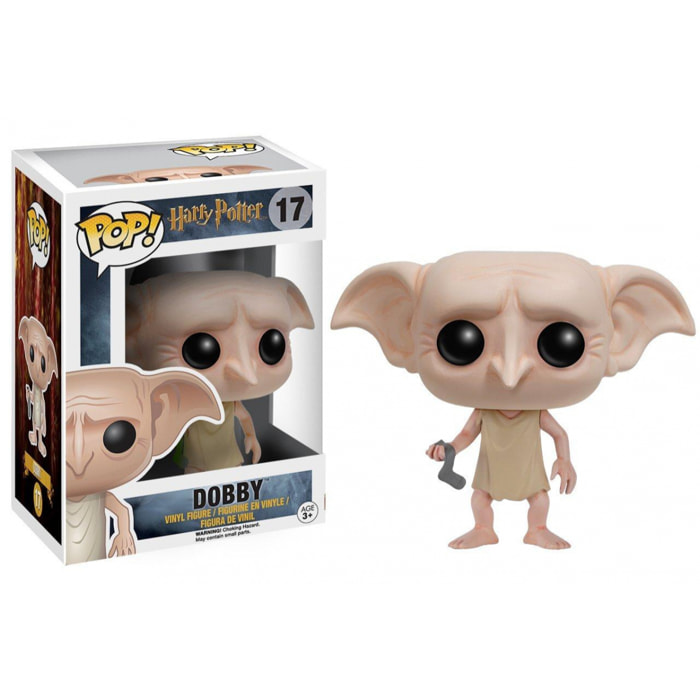 Harry Potter Funko Pop Vinile Figura Dobby con Calzino 9 Cm