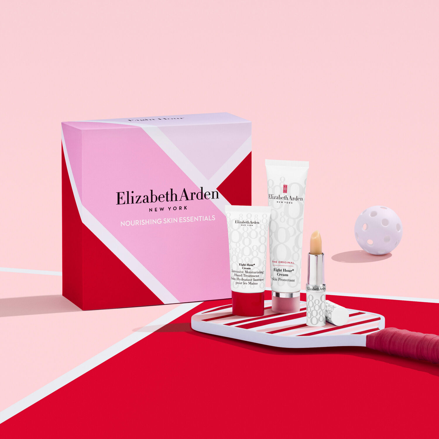 Eight Hour® Nourishing Skin Essentials - Coffret Rouge à Lèvres SPF15 + Crème Mains 30ml et Baume Réparateur 50ml