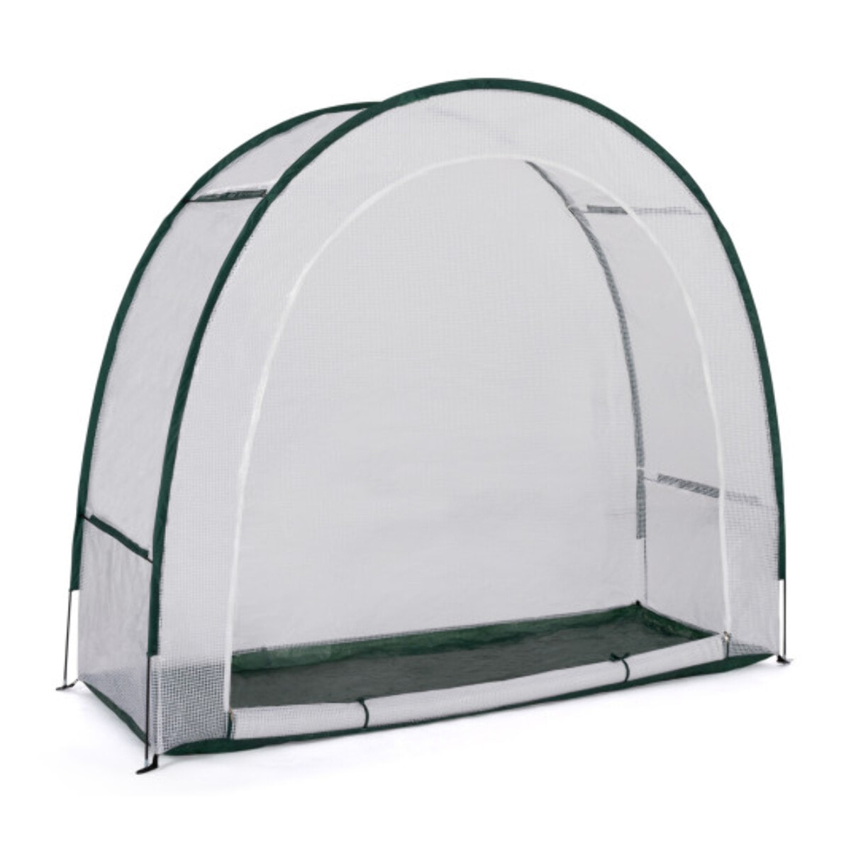 Serre d'hivernage demi-lune 200x80x170cm