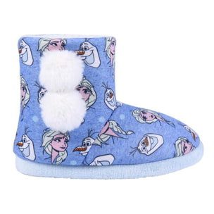 Pantofole stivaletti da Casa Disney Frozen Lei Disney Azzurro