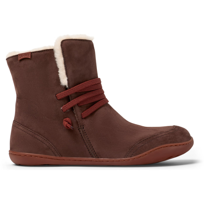 CAMPER Peu Cami - Botines Mujer Marron