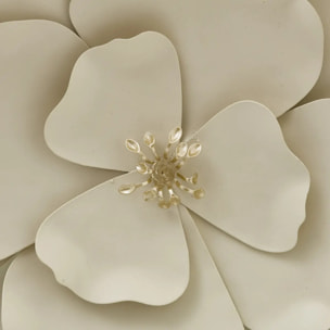 Décoration murale Flok 29x29cm beige