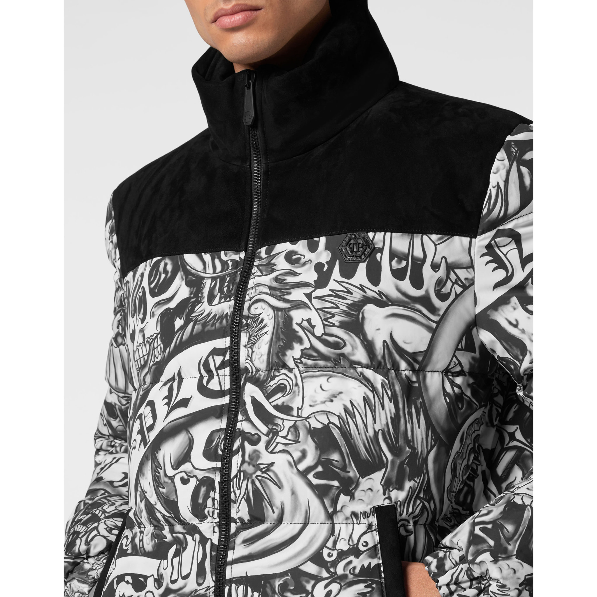 PHILIPP PLEIN Down Jacket TATTOO