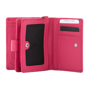 Portafoglio  da donna ecopelle Prodotto Vegano 13x9,5x4 cm