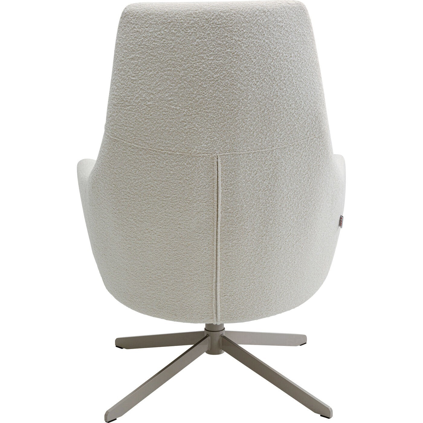 Fauteuil pivotant Mimi crème Kare Design