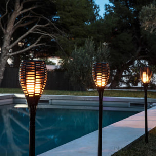 Torche effet flamme MAITY SUN H80CM