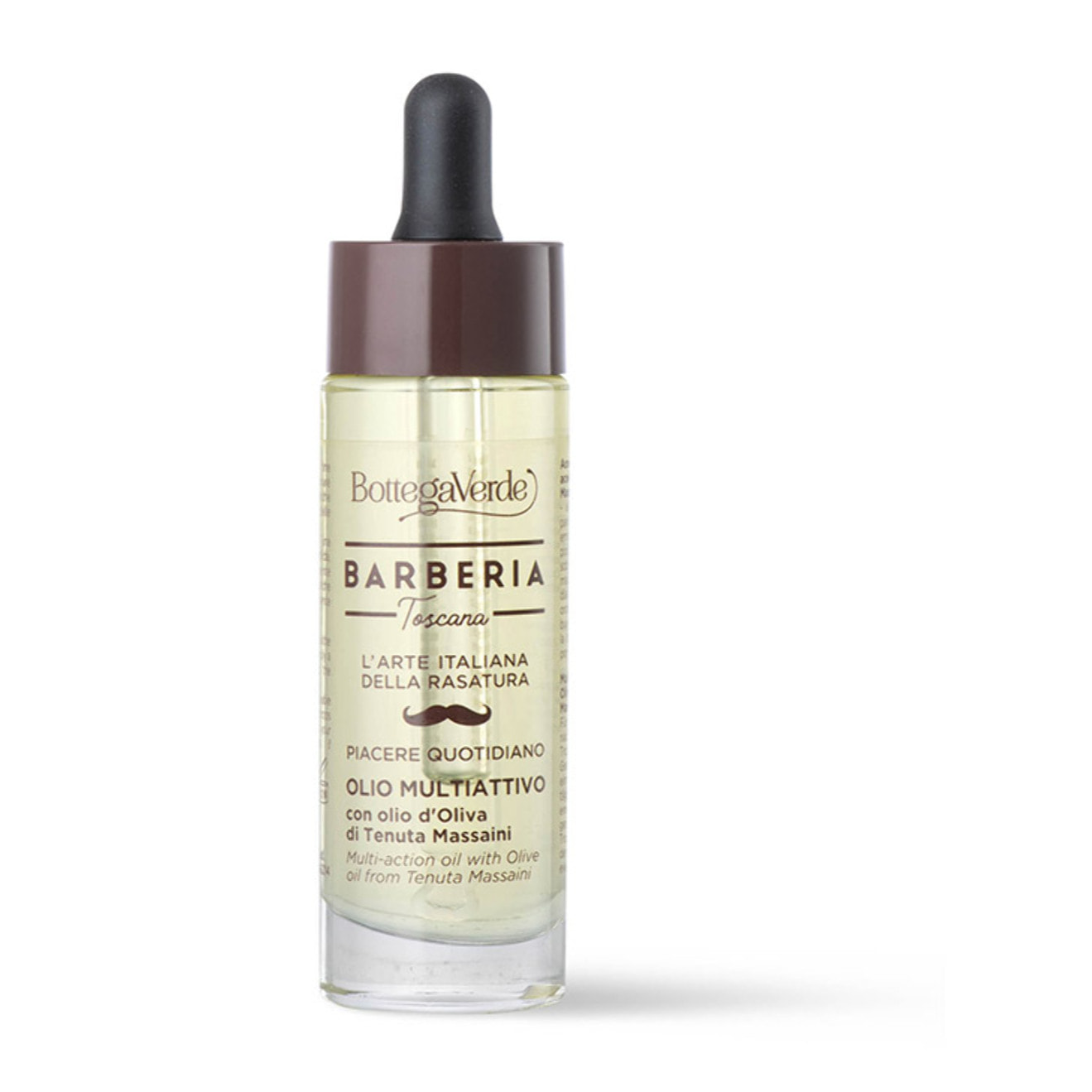 Barberia Toscana - Aceite multiactivo con aceite de oliva de Tenuta Massaini (30 ml)