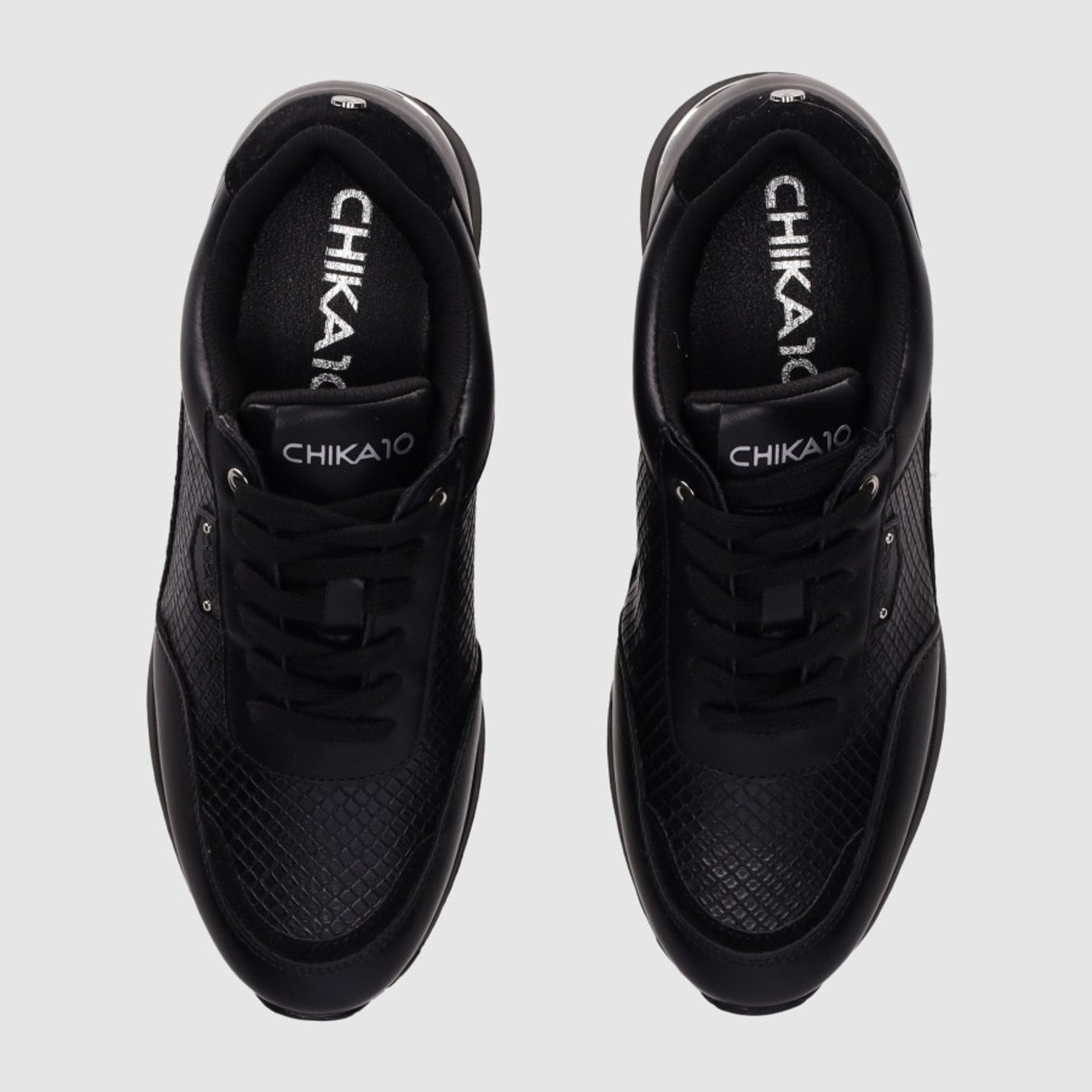 Deportivos - Negro - Tacón: Bajo