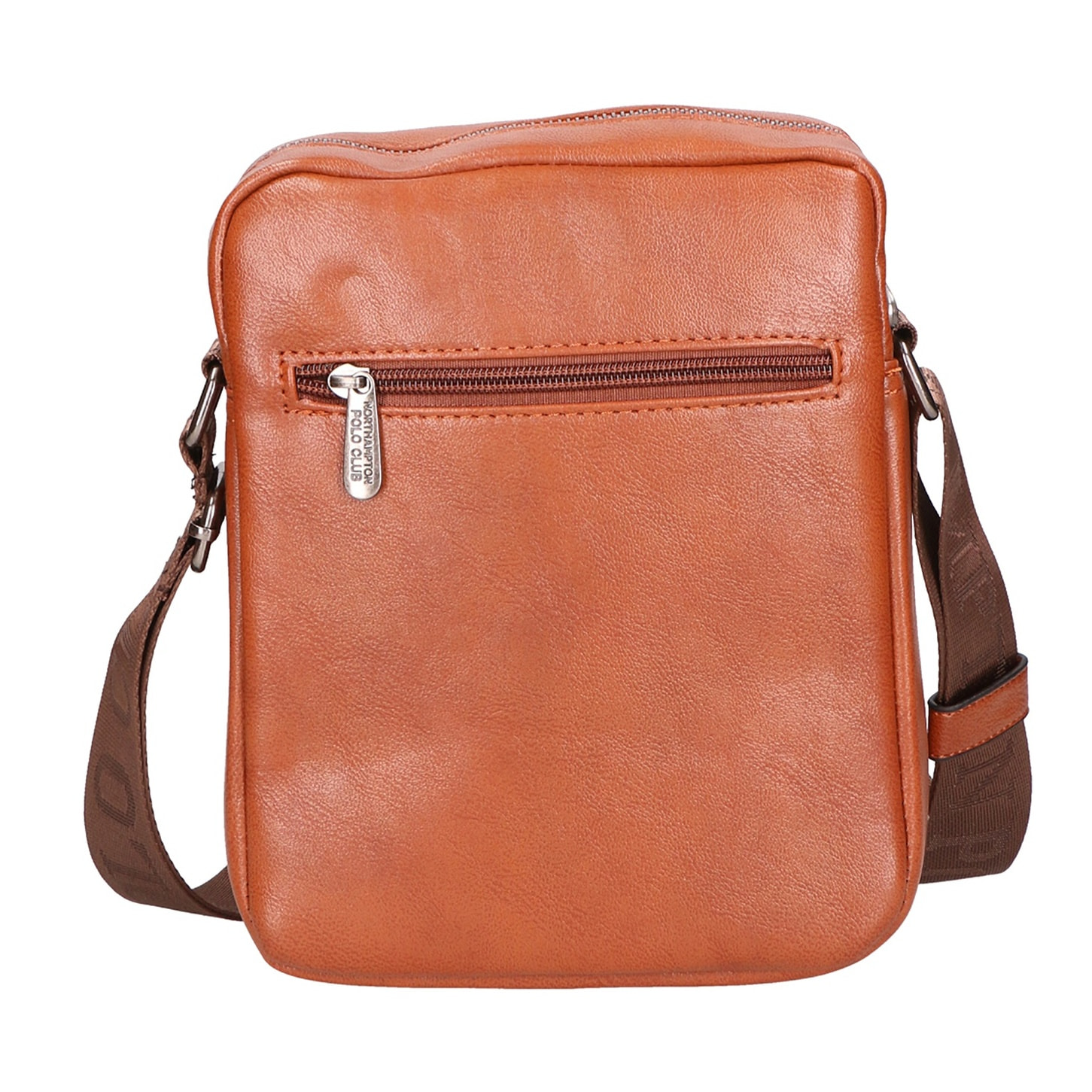 Borsa a tracolla uomo - Modello False - 100% pelle PU - 19.0 x 22.0 x 6.0 cm