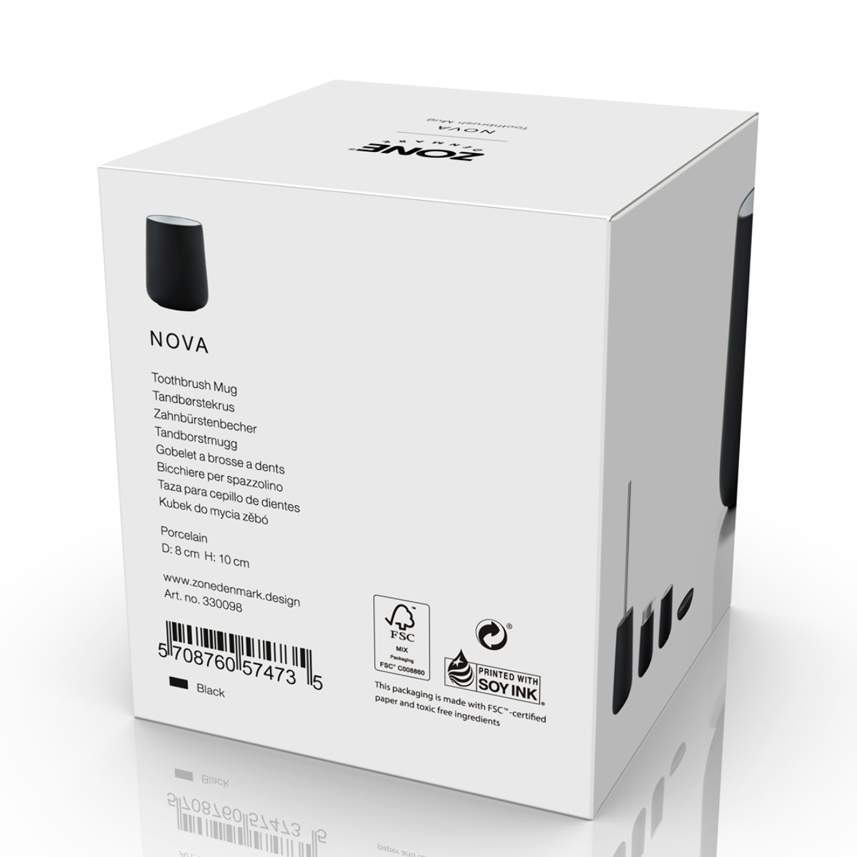 Gobelet pour brosse à dents Nova