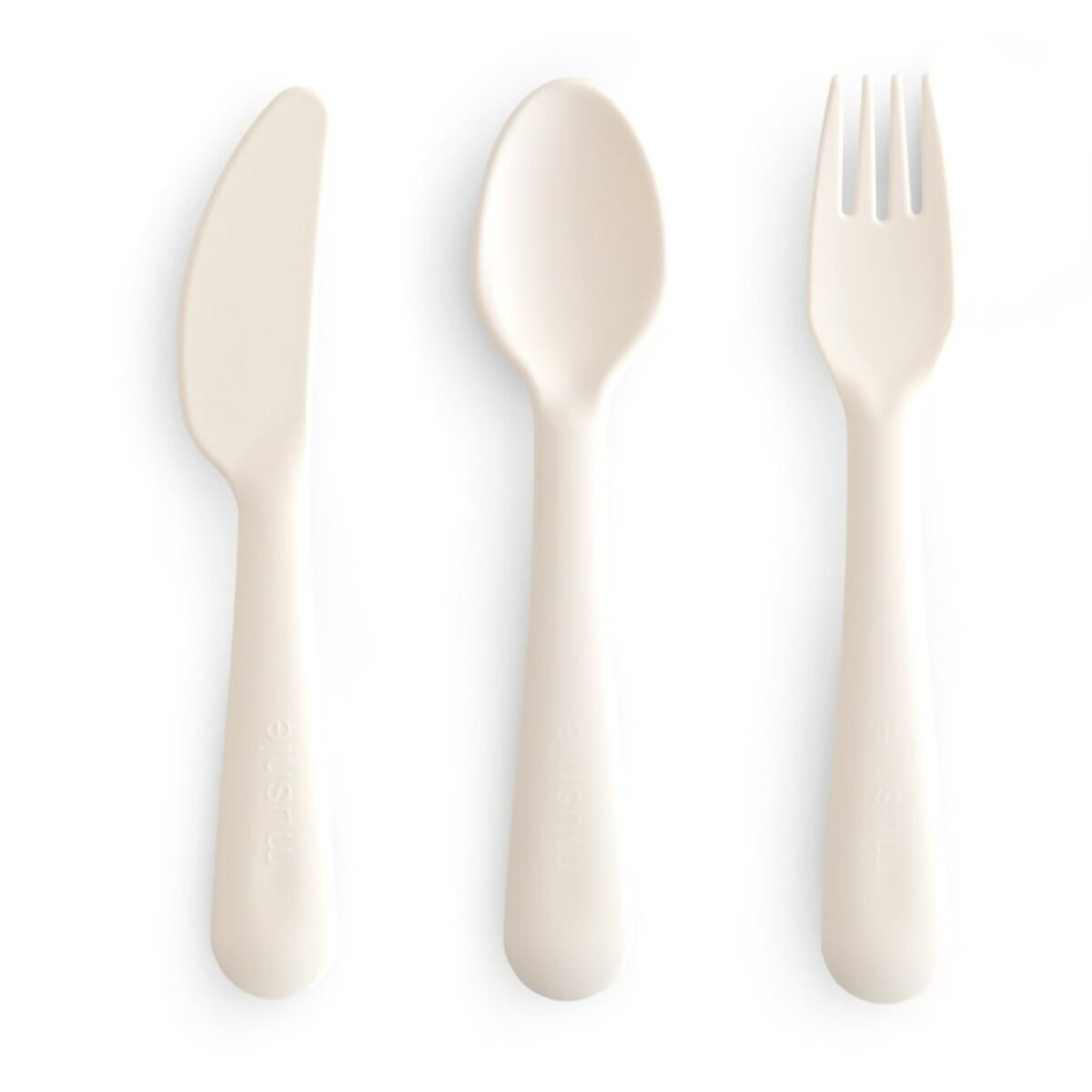 Mushie Pack Cubiertos Solid