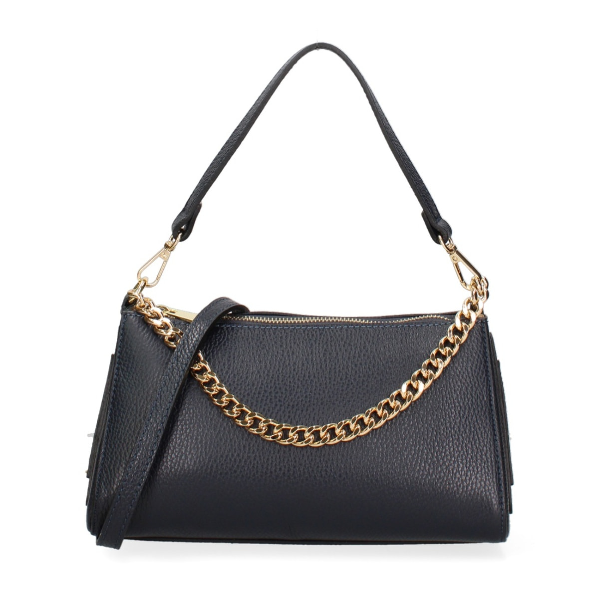Borsa a mano da donna Made in Italy - Modello Seraphina Elite - 100% pelle - 26.0 x 14.0 x 12.0 cm