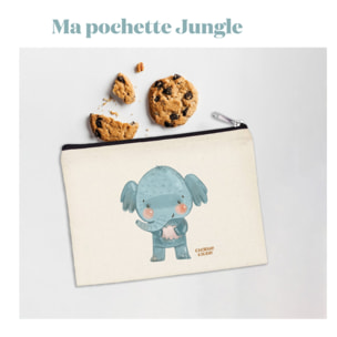 Trousse zippée personnalisable - .