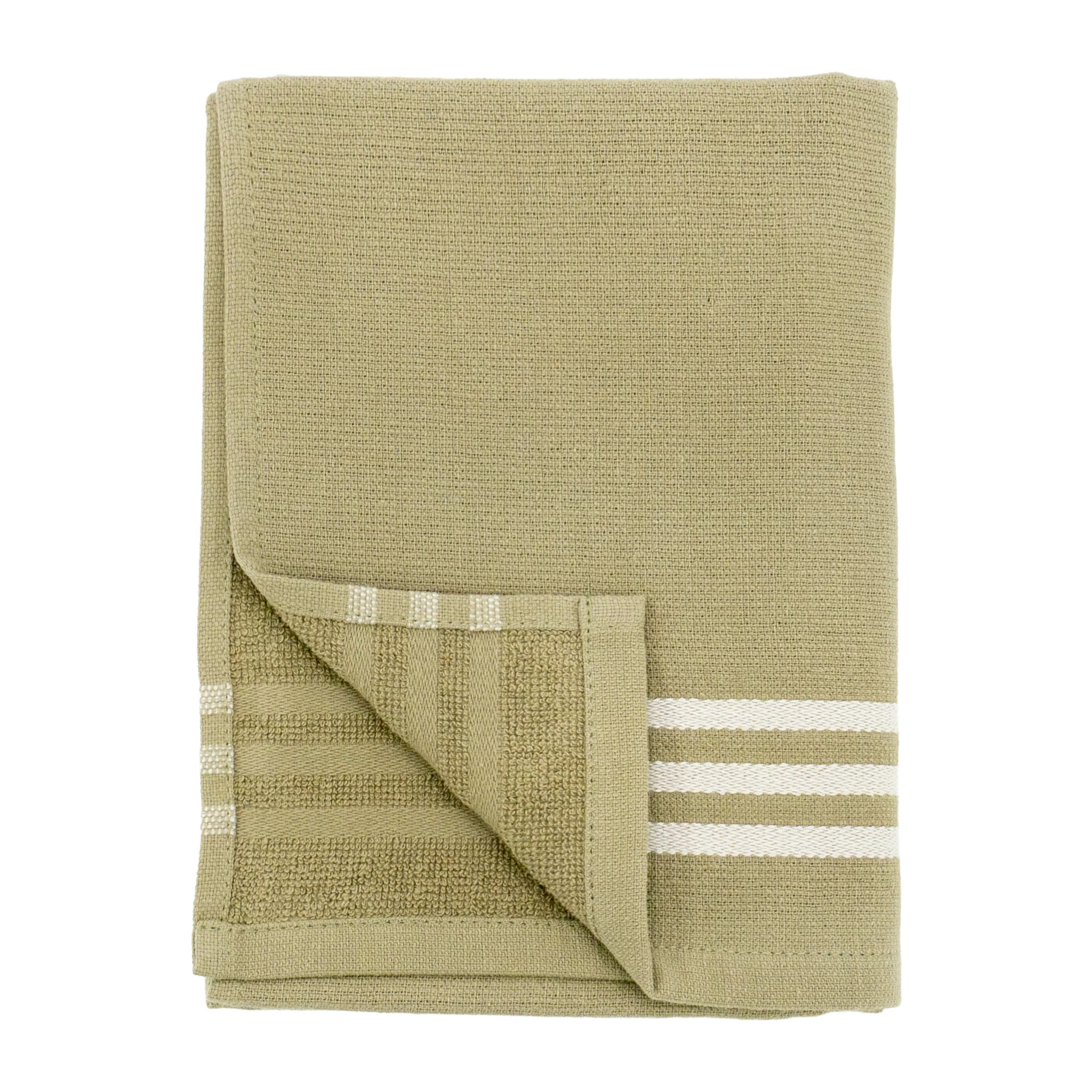 Serviette de toilette - Miami Vert Olive - 300g/m²