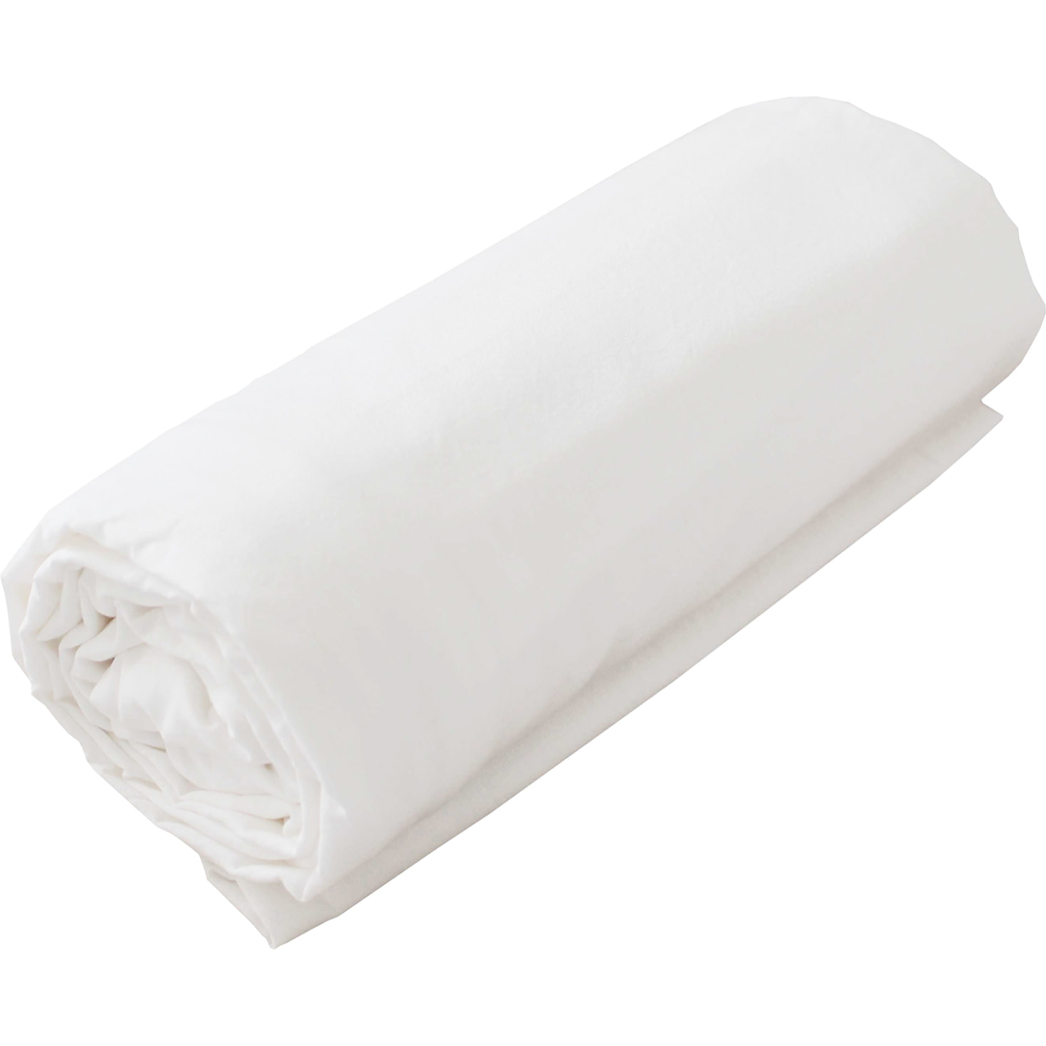 Drap housse pour lit relevable 200 (2 x 100) x 200 cm - Blanc