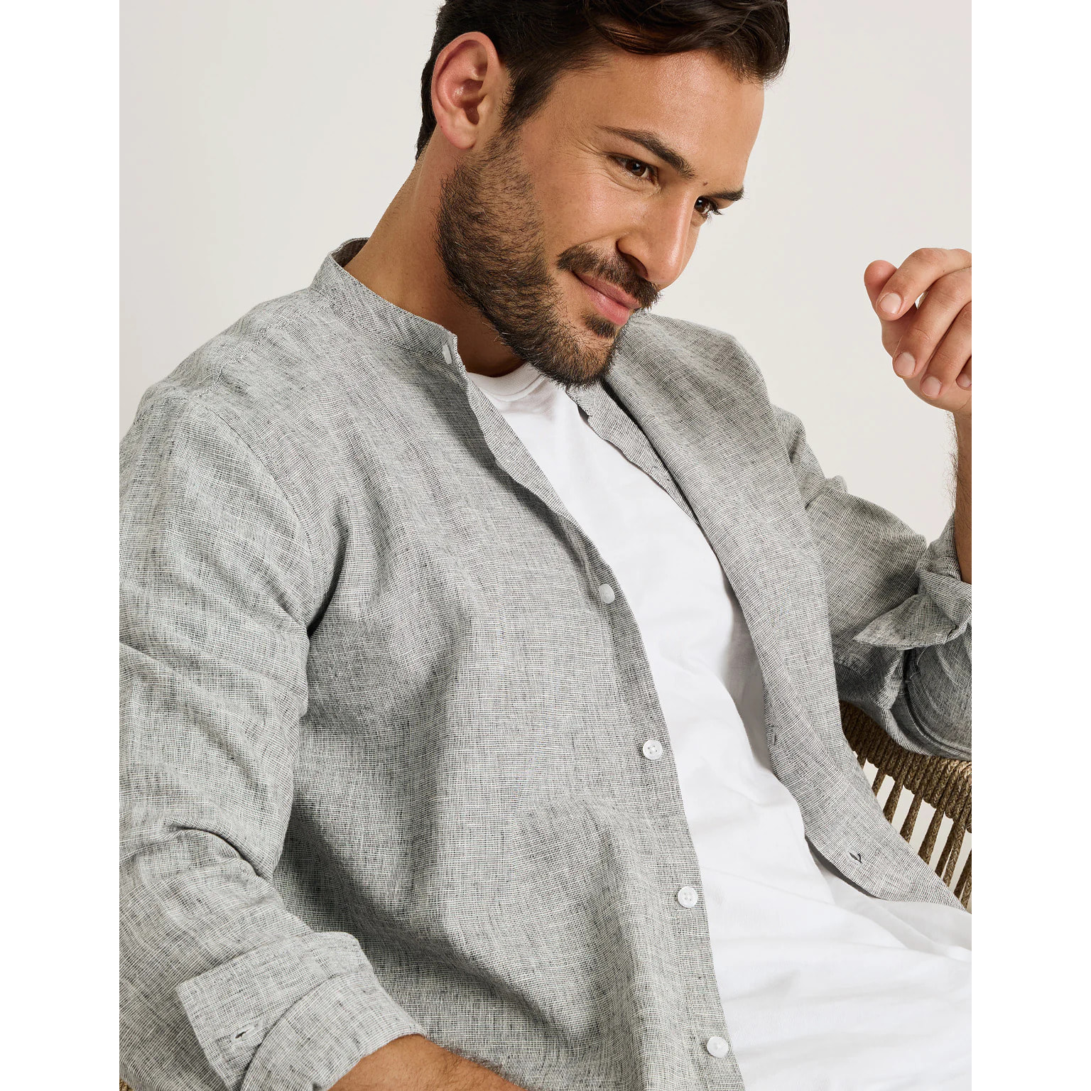 Camisa Manga Larga Azul - Dare