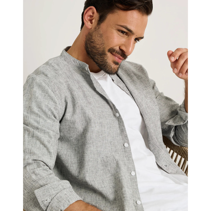 Camisa Manga Larga Azul - Dare