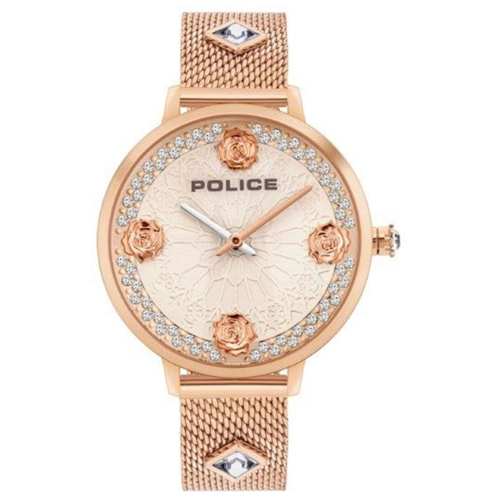 Reloj Police PL.16031MSR-32MM Hombre Analogico Cuarzo con Correa de Acero inoxidable