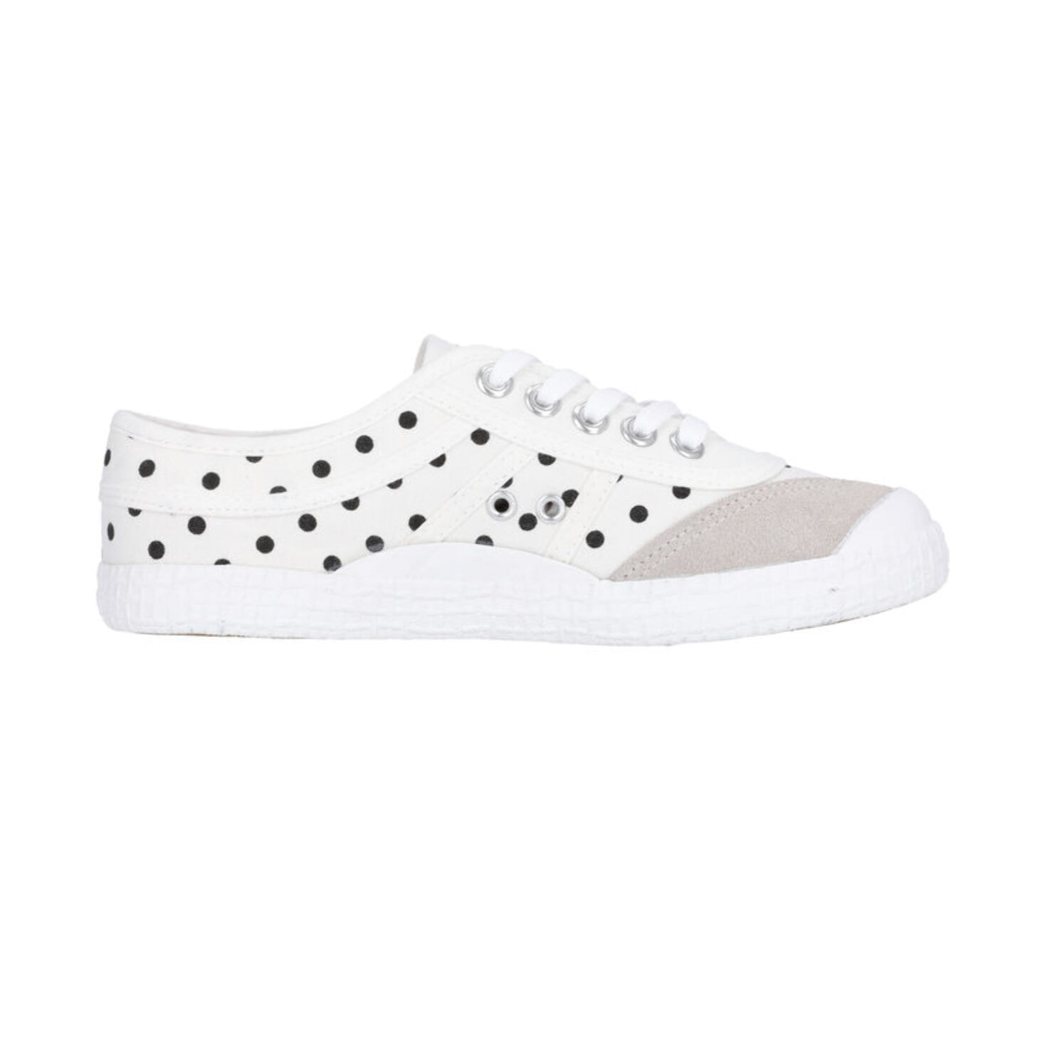 Zapatillas Sneaker Unisex - KAWASAKI Polka Canvas Shoe  1024 Marshmallow