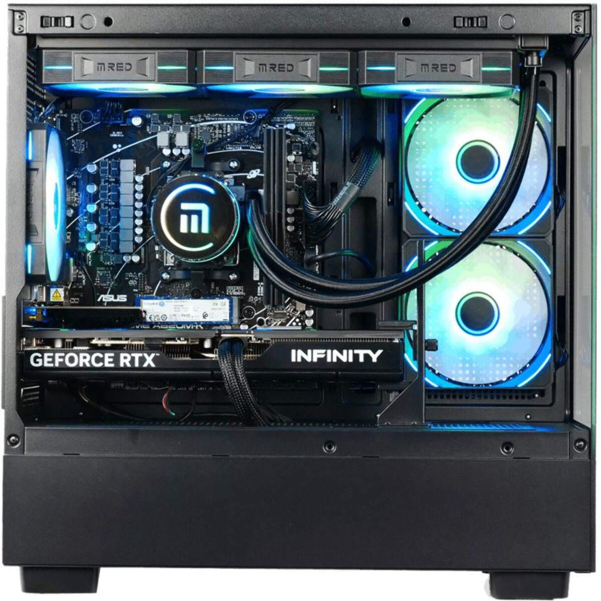 PC Gamer MRED AMD Ryzen 7 8700F – NVIDIA GeForce RTX 5070 – 32 Go RAM DDR5 – SSD 2 To - Sans OS