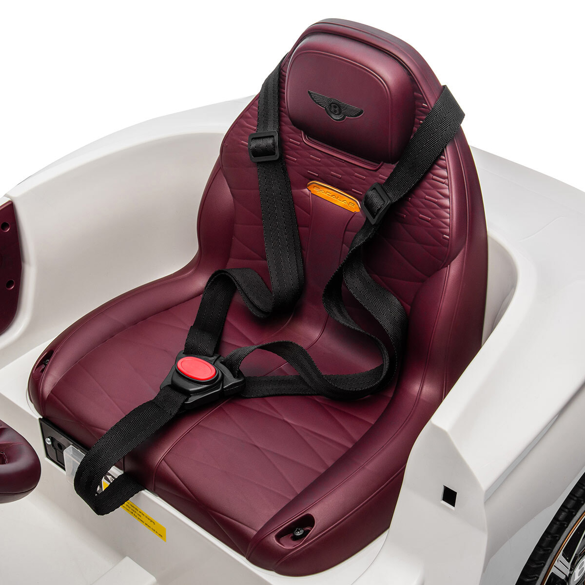 Coche de bateria BENTLEY BACALAR WHITE vehículo eléctrico infantil 12V NIÑOS +3 años