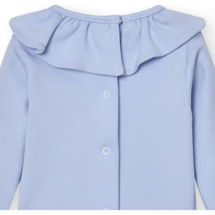 Body bebé manga larga cuello volante