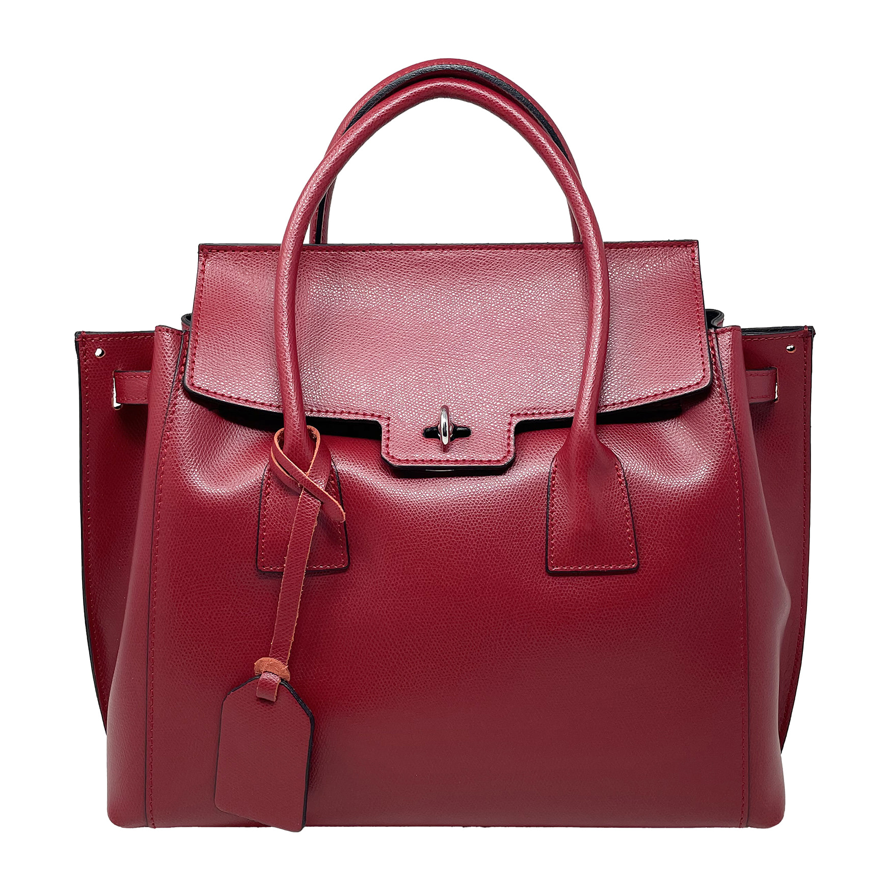 Borsa a Mano Elegante in Vera Pelle Made in Italy