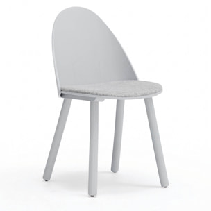 Silla Uma gris claro 2P/Caja